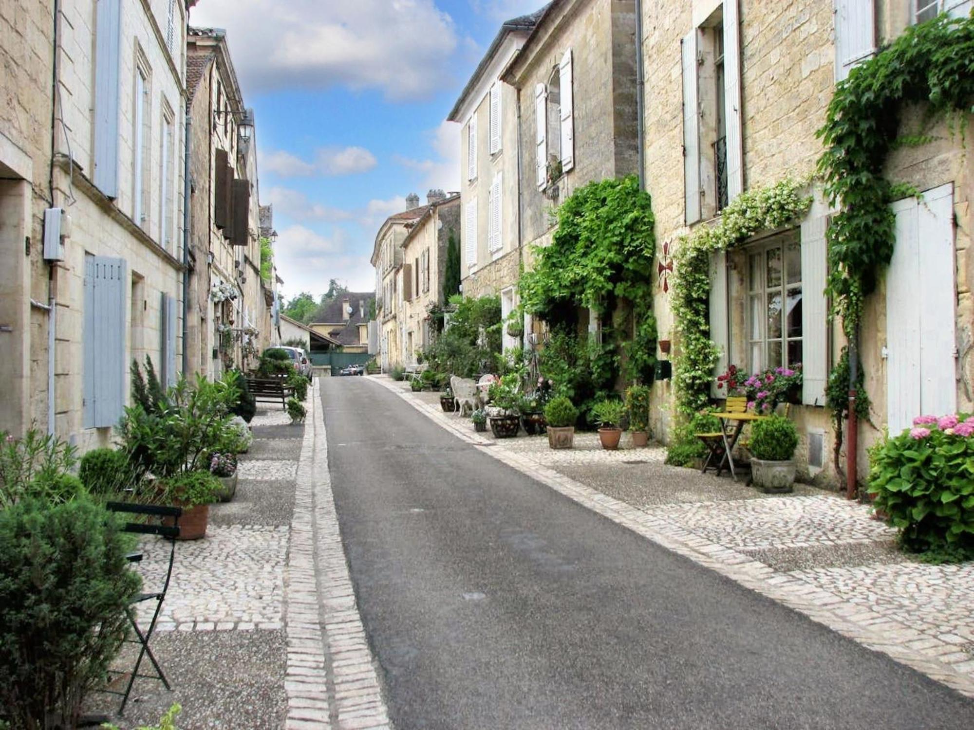 Studio Confortable Pres De Beaumont Du Perigord 60 M² Cheminee エクステリア 写真